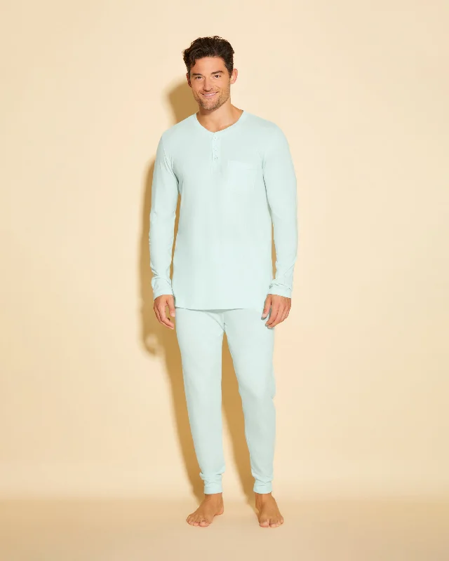 Henley & Jogger Pyjama-Set Für Männer