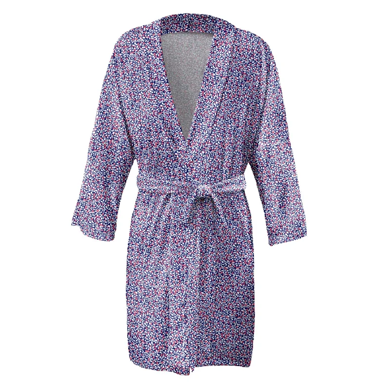 Micro Floral Robe