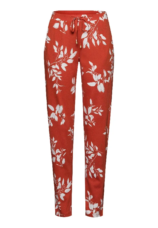 Sleep And Lounge Pants | Tangerine Flowers 74845-2159