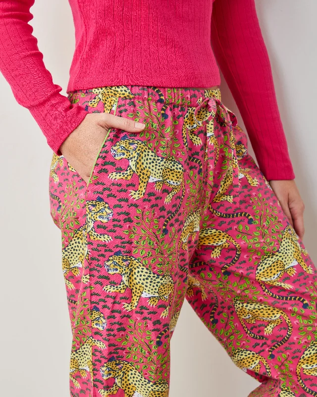 Bagheera - Flannel PJ Pants - Hot Pink