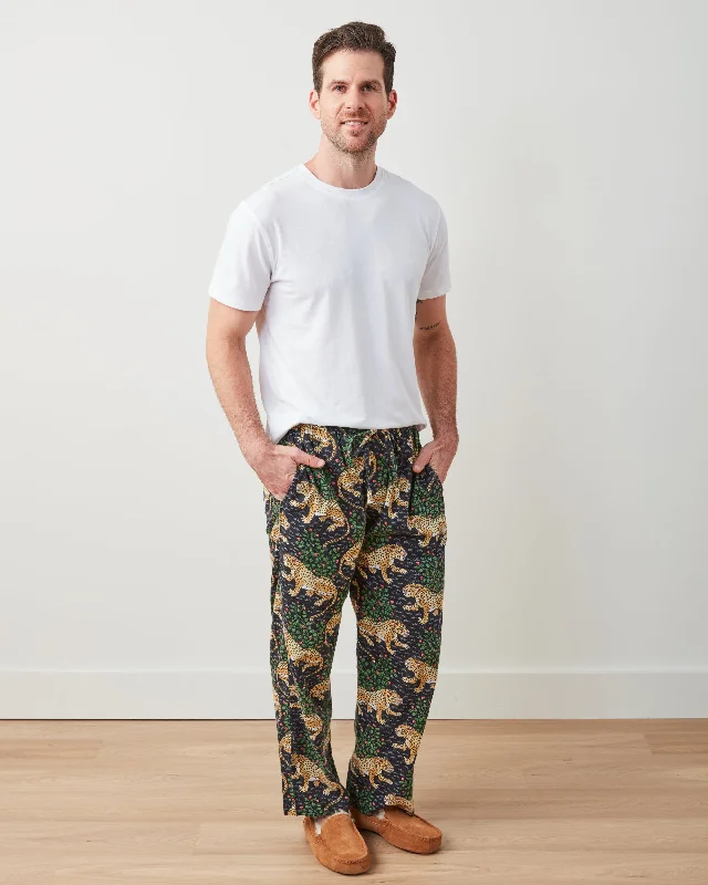 Bagheera - Men's Flannel PJ Pants - Ink