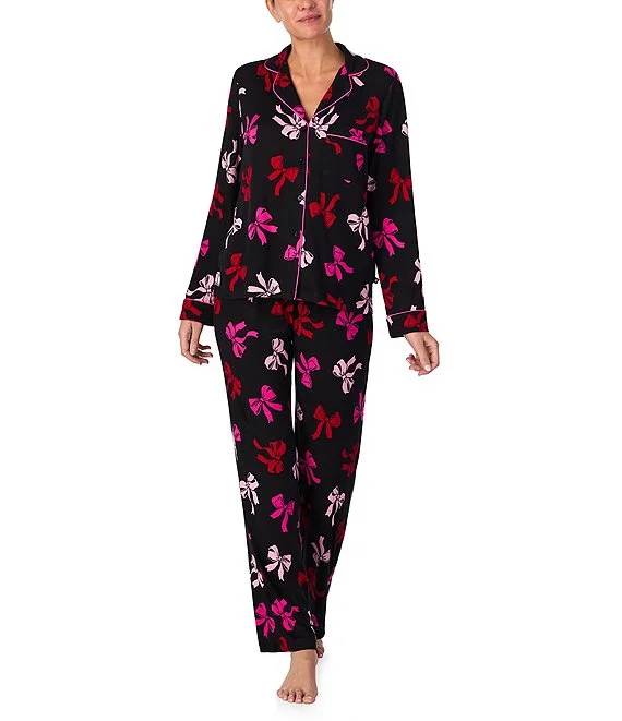 Kate Spade L/S Notch PJ Set