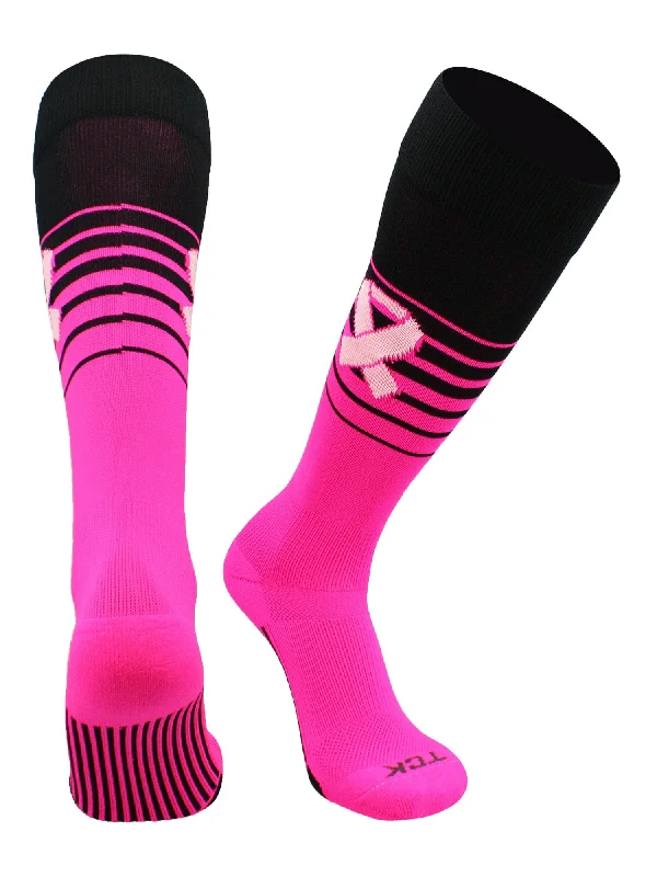 Pink Breast Cancer Socks Elite Breaker