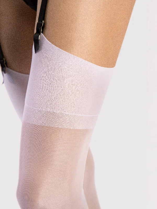 Fiore Infini Stockings - White