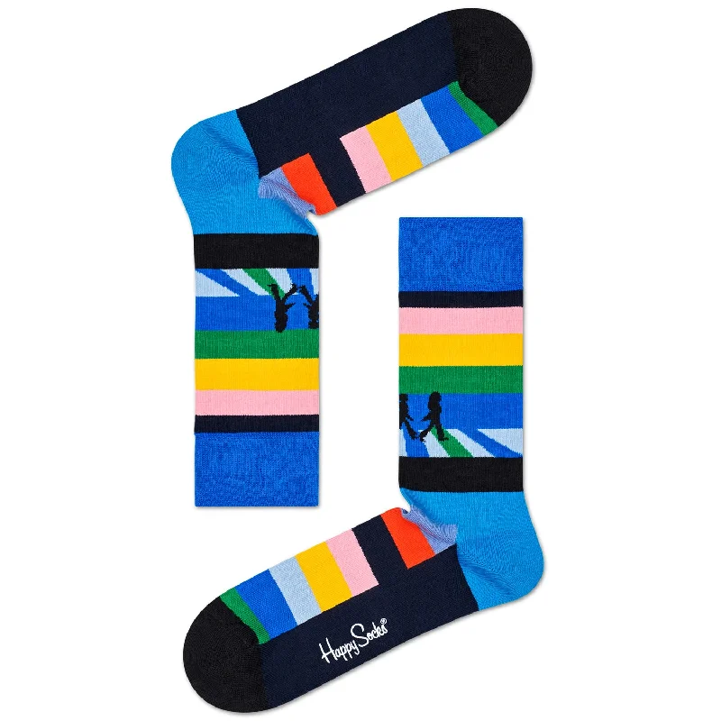 Happy Socks x The Beatles Women's Crew Socks - Legend Crossing