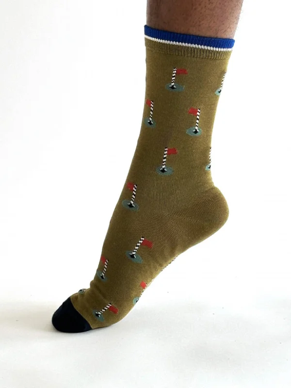 Keane Golf Bamboo Socks - Green