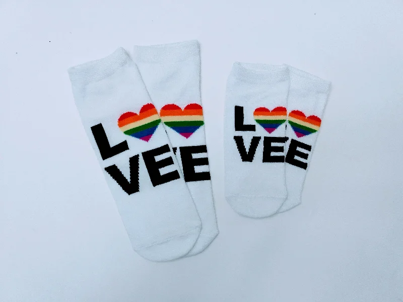 Love Heart Ankle Socks