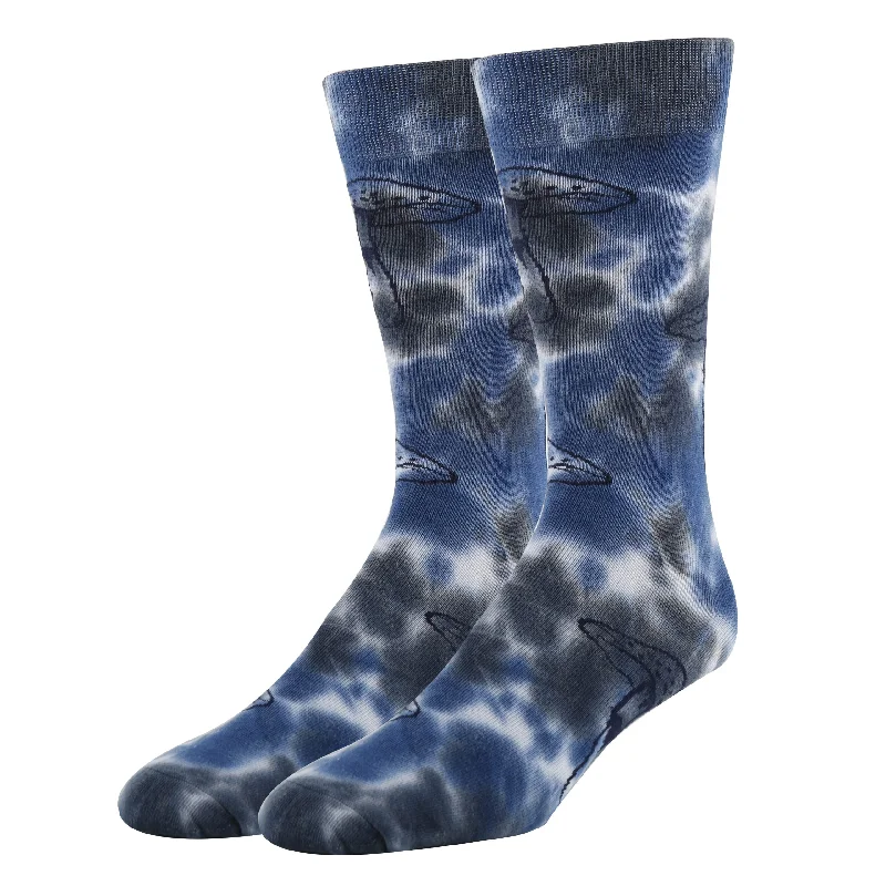 Night Breeze Tie Dye Socks