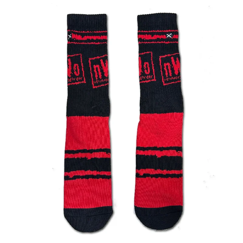 Odd Sox Men's Crew Socks - NWO Wolfpack (WWE)