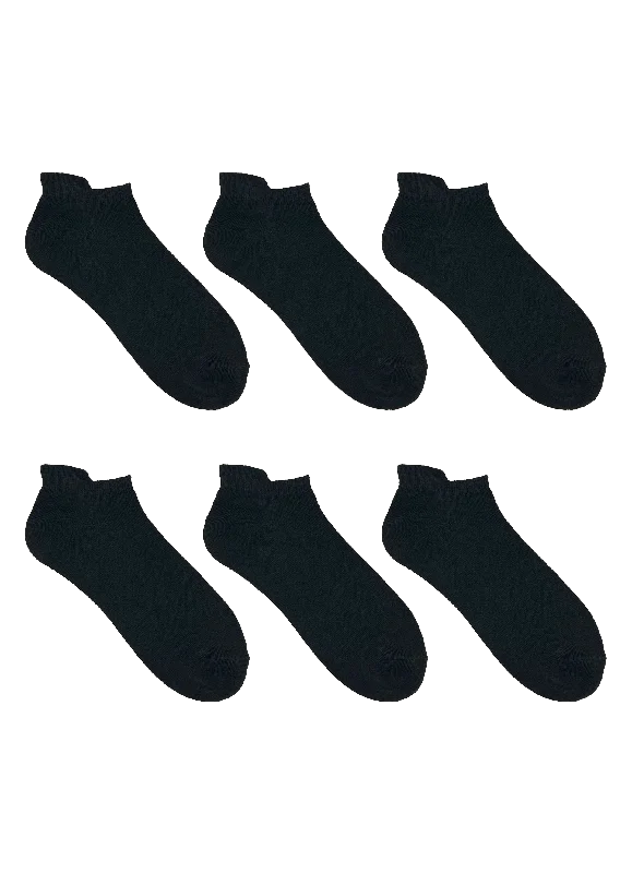 SECRET® Comfort Essentials No Show with Tab - 6 Pairs