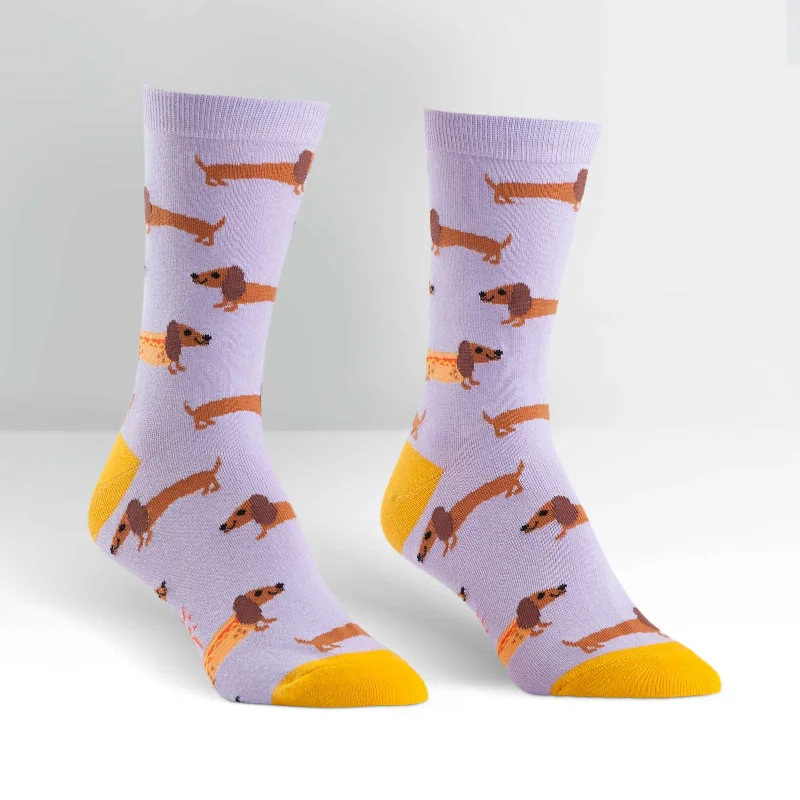 Sock It To Me Women's Crew Socks - Hot Dogs