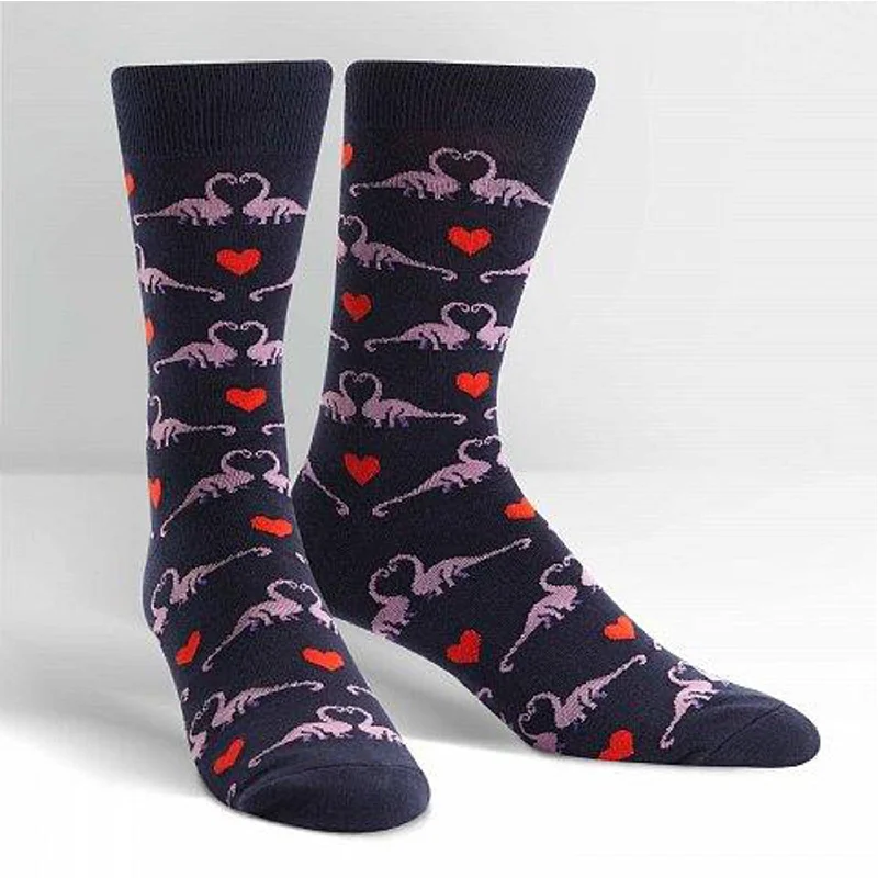 Sock It To Me Men's Crew Socks - Happy You Exist