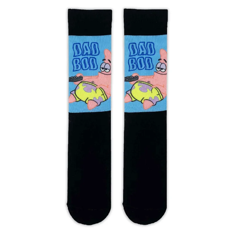 SpongeBob SquarePants Patrick Dad Bod Printed Adult Socks