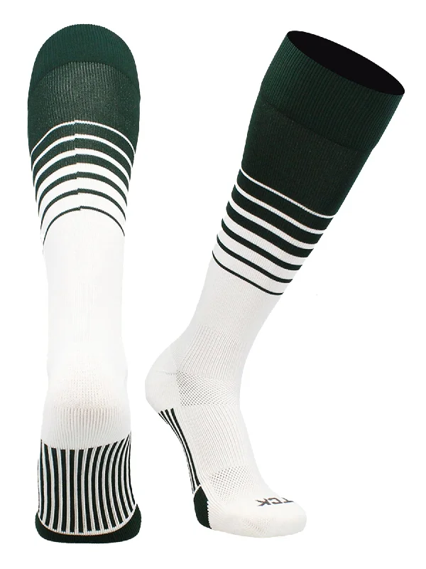 Dark Green/White