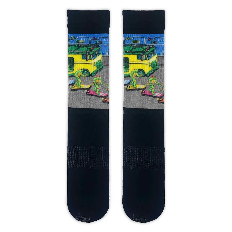 Teenage Mutant Ninja Turtles 'Retro Gaming' Adult Printed Socks