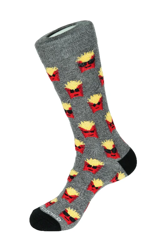 Cool Fries Crew Sock