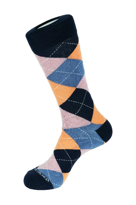 Traditional Argyle Crew Sock