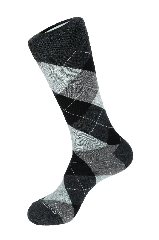 Traditional Argyle Crew Sock