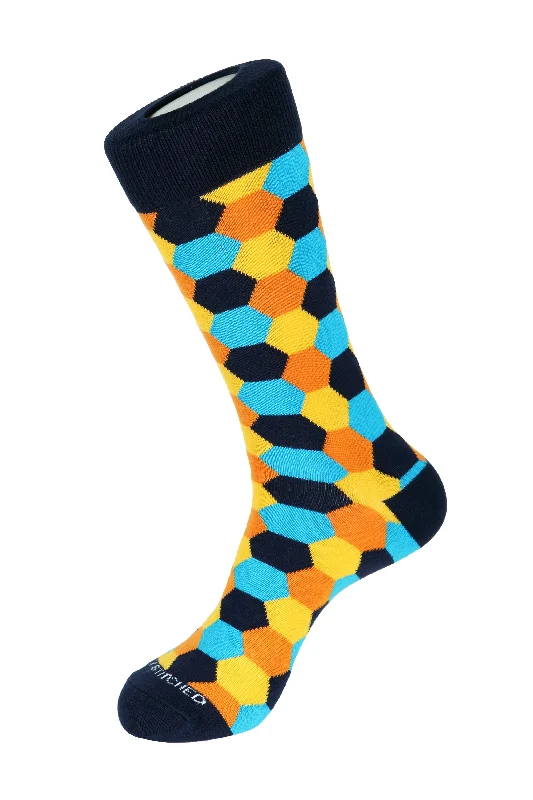 Honeycomb Crew Sock