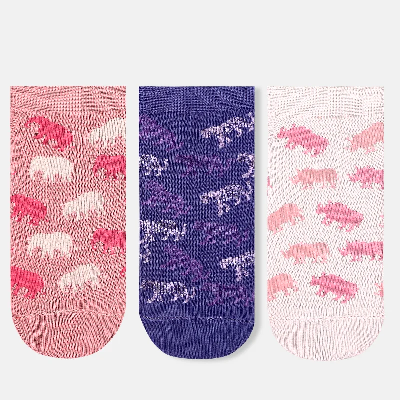 WWF-India Themed Ankle Socks for Women